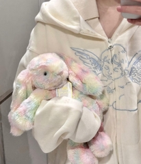 2217 - JellyCat Bashful Bunny Lazulia 31cm - Jellycat Bashful Lazulia Bunny Medium 31cm [HÀNG CHÍNH HÃNG]