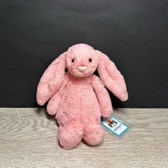 2207 - JellyCat Bashful Bunny Petal 31cm - Jellycat Bashful Petal Bunny Medium 31cm Màu Hồng Tim [HÀNG CHÍNH HÃNG]