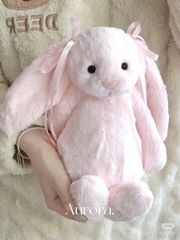 2167 - JellyCat Bashful Bunny Pink 31cm - Jellycat Bashful Pink Bunny Medium 31cm Màu Hồng Sakura [HÀNG CHÍNH HÃNG]