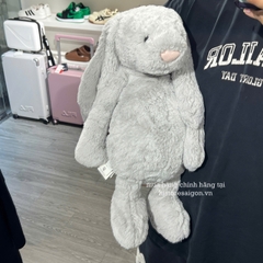 2580 - JellyCat Bashful Bunny Silver 50cm - Jellycat Bashful Silver Bunny Huge 50cm [HÀNG CHÍNH HÃNG]