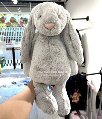 2580 - JellyCat Bashful Bunny Silver 50cm - Jellycat Bashful Silver Bunny Huge 50cm [HÀNG CHÍNH HÃNG]