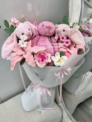 2139 - JellyCat Bashful Bunny Tulip 31cm - Jellycat Bashful Tulip Bunny Medium 31cm [HÀNG CHÍNH HÃNG]