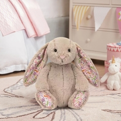 2181 - JellyCat Blossom Bunny Beige 'Petal' 31cm - Jellycat Blossom Cream Bunny Beige 'Petal' Medium 31cm [HÀNG CHÍNH HÃNG]