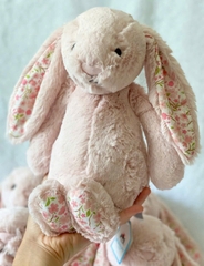 2187 - JellyCat Blossom Bunny Blush Cherry 31cm - Jellycat Blossom Cream Bunny Blush Cherry Medium 31cm [HÀNG CHÍNH HÃNG]