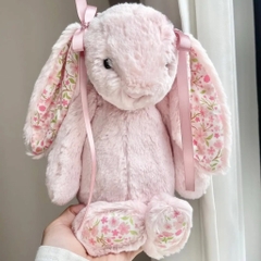 2187 - JellyCat Blossom Bunny Blush Cherry 31cm - Jellycat Blossom Cream Bunny Blush Cherry Medium 31cm [HÀNG CHÍNH HÃNG]