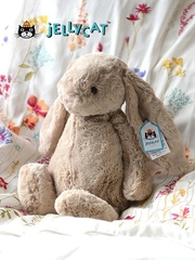 2259 - JellyCat Bunny Beige Bashful 36cm - Jellycat Bashful Bunny Beige Large 36cm [HÀNG CHÍNH HÃNG]