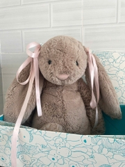 2259 - JellyCat Bunny Beige Bashful 36cm - Jellycat Bashful Bunny Beige Large 36cm [HÀNG CHÍNH HÃNG]