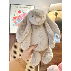 2259 - JellyCat Bunny Beige Bashful 36cm - Jellycat Bashful Bunny Beige Large 36cm [HÀNG CHÍNH HÃNG]
