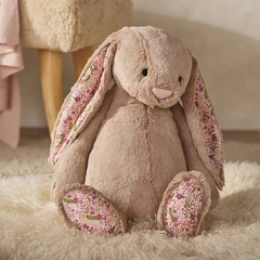 2156 - JellyCat Bunny Blossom Beige 'Petal' 51cm - JellyCat Blossom Beige Bunny Petal Huge 51cm [HÀNG CHÍNH HÃNG]