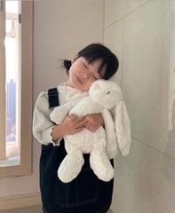 2082 - JellyCat Bunny Cream Bashful 31cm - Jellycat Bashful Bunny Cream Medium 31cm [HÀNG CHÍNH HÃNG]