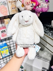 2082 - JellyCat Bunny Cream Bashful 31cm - Jellycat Bashful Bunny Cream Medium 31cm [HÀNG CHÍNH HÃNG]