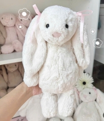 2082 - JellyCat Bunny Cream Bashful 31cm - Jellycat Bashful Bunny Cream Medium 31cm [HÀNG CHÍNH HÃNG]