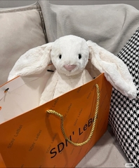 2101 - JellyCat Bunny Cream Bashful 36cm - Jellycat Bashful Bunny Cream Large 36cm [HÀNG CHÍNH HÃNG]