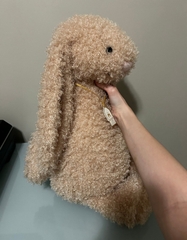 2111 - JellyCat Bunny Luxe Bashful Curly 51cm - Jellycat Bashful Luxe Bunny Curly Huge 51cm [HÀNG CHÍNH HÃNG]