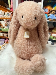 2111 - JellyCat Bunny Luxe Bashful Curly 51cm - Jellycat Bashful Luxe Bunny Curly Huge 51cm [HÀNG CHÍNH HÃNG]