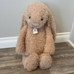 2111 - JellyCat Bunny Luxe Bashful Curly 51cm - Jellycat Bashful Luxe Bunny Curly Huge 51cm [HÀNG CHÍNH HÃNG]