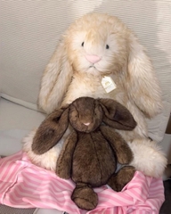 2619 - JellyCat Luxe Bunny Hoppleston 31cm [HÀNG CHÍNH HÃNG]