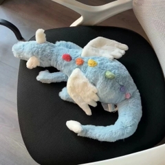 2203 - JellyCat Sky Dragon 50cm - Jellycat Rồng Xanh - Jellycat Sky Dragon Huge 50cm [HÀNG CHÍNH HÃNG]