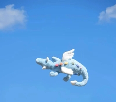 2203 - JellyCat Sky Dragon 50cm - Jellycat Rồng Xanh - Jellycat Sky Dragon Huge 50cm [HÀNG CHÍNH HÃNG]