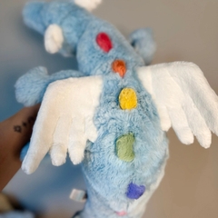 2203 - JellyCat Sky Dragon 50cm - Jellycat Rồng Xanh - Jellycat Sky Dragon Huge 50cm [HÀNG CHÍNH HÃNG]