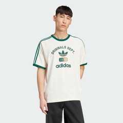 1764 - Áo Adidas 3-Stripes Originals Dept. Graphic Tee Off White KD6266 [HÀNG CHÍNH HÃNG]
