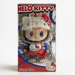 2678 - Labubu Hello Kitty 38cm POPMART The Monster Vinyl Plush Doll [HÀNG CHÍNH HÃNG]