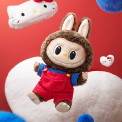 2678 - Labubu Hello Kitty 38cm POPMART The Monster Vinyl Plush Doll [HÀNG CHÍNH HÃNG]