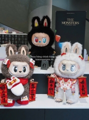 2670 - Labubu Zimomo Đen 10th Anniversary - POP MART The Monsters ZIMOMO 10th Anniversary Vinyl Plush Doll Size 58cm [HÀNG CHÍNH HÃNG]