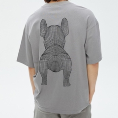 868 -  Áo Life Work Logo Radoc Signature - Gray - Code LW245TS982-GRAY [HÀNG CHÍNH HÃNG]