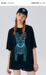 836 -  Áo Life Work Logo Radoc Signature -  OFF Black - Code LW225TS990 [HÀNG CHÍNH HÃNG]