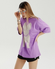 869 -  Áo Life Work Logo Radoc Signature - Purple  - Code LW215TS982 [HÀNG CHÍNH HÃNG]