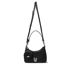 1075 -  Túi Life Work Jagard Nylon Hobo Bag Black - Túi Kẹp Nách - Code LW245BG75040F [HÀNG CHÍNH HÃNG]