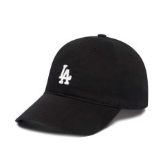 438 -  Nón MLB Unstructured Ball cap - Đen - LA Trắng Nhỏ [HÀNG CHÍNH HÃNG]