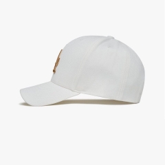 1061 -  Nón MLB LA Metal Embroidery White Gold - Code 3ACPIG01N 07WHS [HÀNG CHÍNH HÃNG]