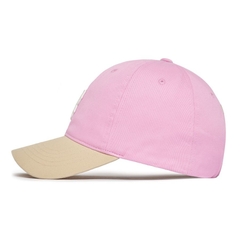 423 -  Nón MLB Unstructured Ball cap - Hồng Nâu - B Trắng [HÀNG CHÍNH HÃNG]