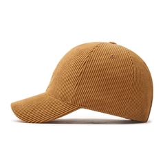 386 -  Nón MLB Unstructured Ball cap - Nhung Tăm - Nâu - C Trắng [HÀNG CHÍNH HÃNG]