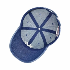 263 -  Nón Mũ MLB Denim NY Unstructured - Xanh Dương Đậm [HÀNG CHÍNH HÃNG]