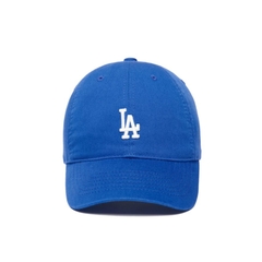 409  -  Nón MLB Unstructured Ball cap - Xanh Dương - LA Trắng Nhỏ [HÀNG CHÍNH HÃNG]