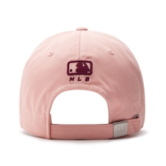 435 -  Nón MLB Unstructured Ball cap - Hồng - B Đỏ Xù [HÀNG CHÍNH HÃNG]