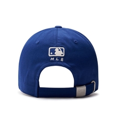 434 -  Nón MLB Unstructured Ball cap -Xanh Dương - B Trắng To [HÀNG CHÍNH HÃNG]