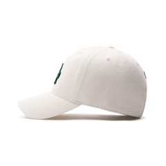 433 -  Nón MLB Unstructured Ball cap - Trắng Kem - LA Xanh Lá [HÀNG CHÍNH HÃNG]