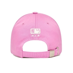 428 -  Nón MLB Unstructured Ball cap - Hồng - Ny Trắng To [HÀNG CHÍNH HÃNG]