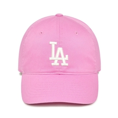 428 -  Nón MLB Unstructured Ball cap - Hồng - Ny Trắng To [HÀNG CHÍNH HÃNG]