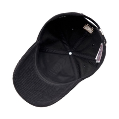 388 -  Nón MLB Unstructured Ball cap - Len - Đen - NY Trắng [HÀNG CHÍNH HÃNG]