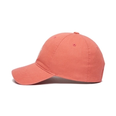 426 -  Nón MLB Unstructured Ball cap - Hồng Cam - Ny Trắng Nhỏ [HÀNG CHÍNH HÃNG]