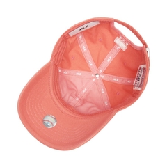 426 -  Nón MLB Unstructured Ball cap - Hồng Cam - Ny Trắng Nhỏ [HÀNG CHÍNH HÃNG]