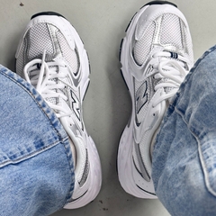 2711 - Giày New Balance 530 GS White Silver Navy GR530SB1 [HÀNG CHÍNH HÃNG]