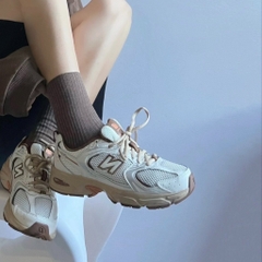 1593 - Giày New Balance 530 x Niko And White Brown MR530NI [HÀNG CHÍNH HÃNG]