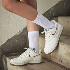 513 -  Giày Nike Air Force 1 LX 82 Sail Brown Red DX6065 101 [HÀNG CHÍNH HÃNG]
