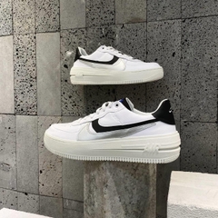 800 -  Giày Nike Air Force 1 PLT.AF.ORM Metallic Silver Black DX3199 100 [HÀNG CHÍNH HÃNG]